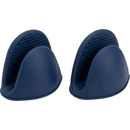 Clov Mini Silicone Oven Mitts Navy 2 Pack
